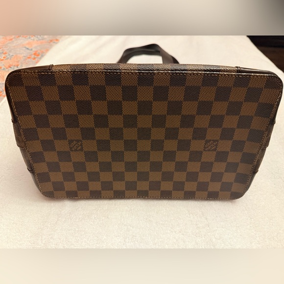Authentic-Louis Vuitton Hampstead PM Damier Ebene Tote – Excellent Condition - Picture 11 of 15